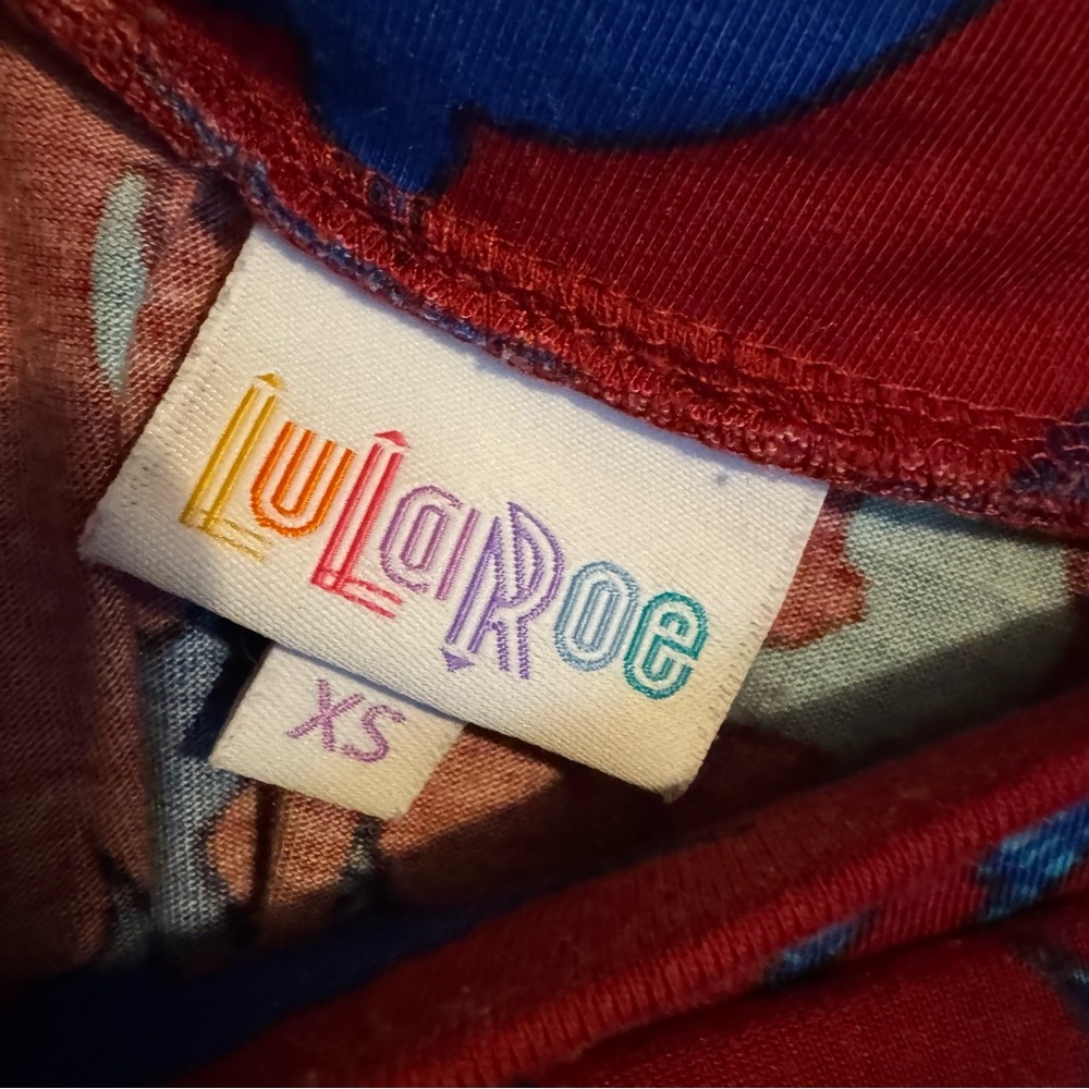 Pleated Bird Skirt With Pockets LuLaRoe Madison - Picture 6 of 9